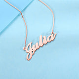 Custom Name Necklace (Rose Gold)