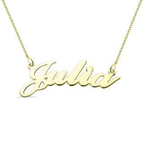 Custom Name Necklace (Gold)
